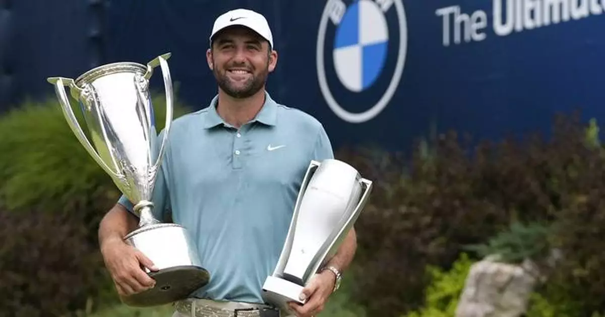 Scheffler rallies to win BMW for 5th PGA Tour victory of year. Rahm takes LIV points title