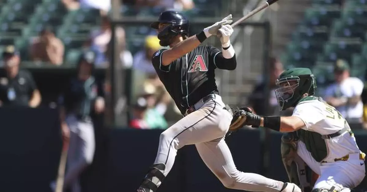 Blaze Alexander homers as the Diamondbacks beat the Athletics 6-4