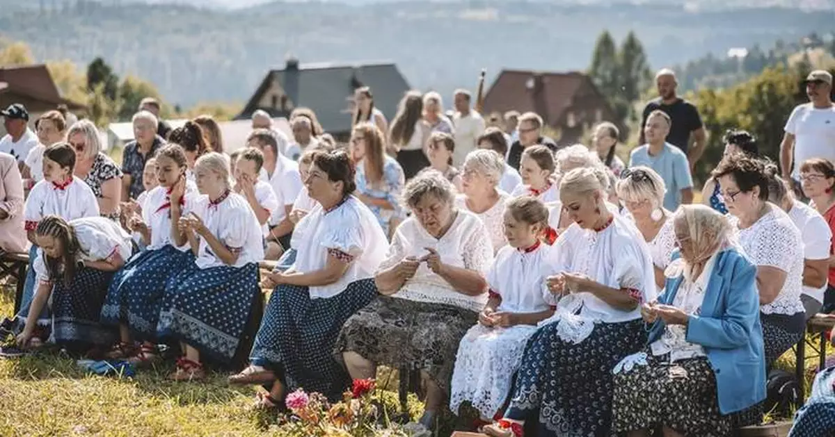 Traditional Polish lace crochet is becoming a new favorite in fashion