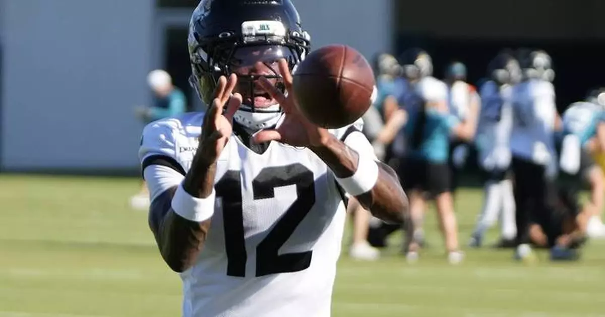 Playing both sides of the ball is now part of Travis Hunter's regular routine with the Jaguars