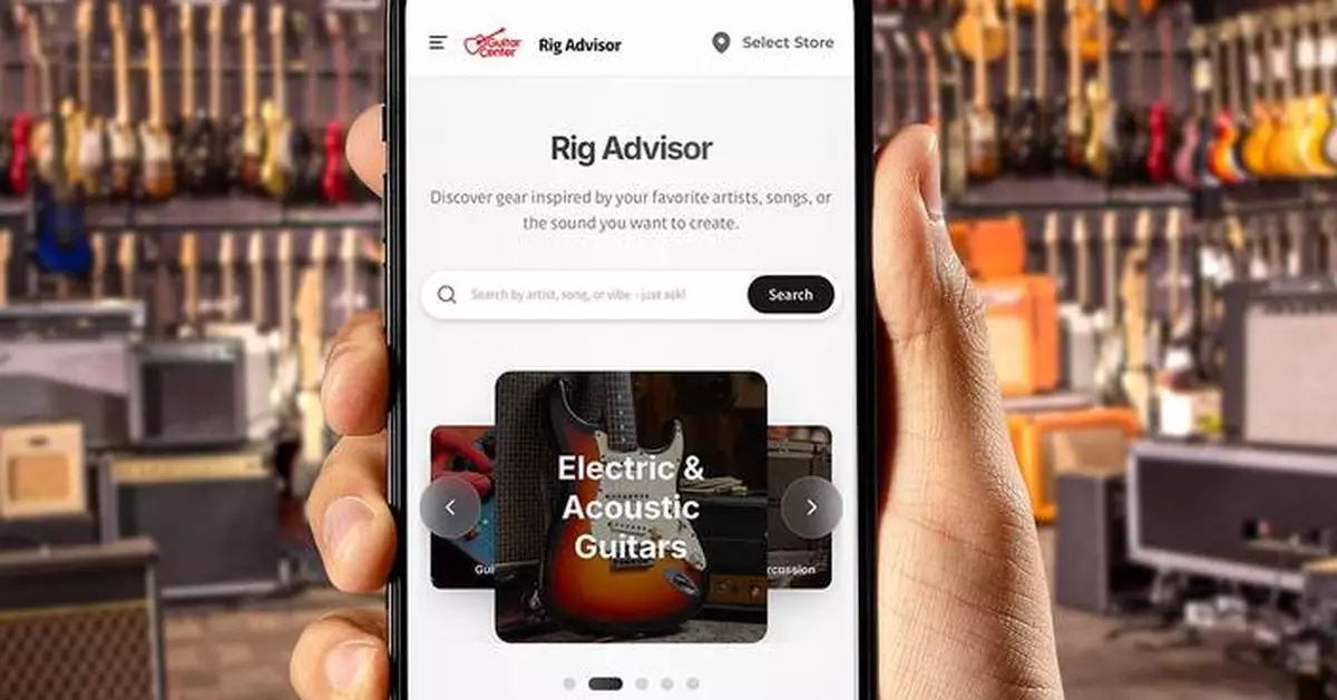Guitar Center Launches First-Ever In-Store AI Shopping Assistant in Music Retail, Transforming How Musicians Discover Gear