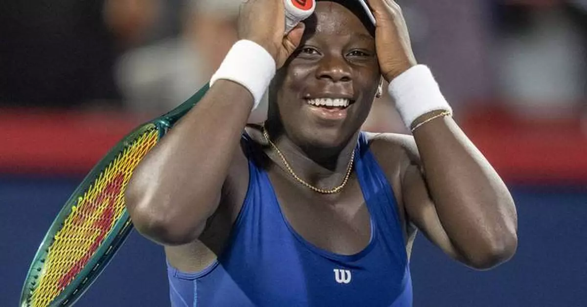 Canadian teenager Victoria Mboko upsets top-seeded Coco Gauff to reach Montreal quarterfinals