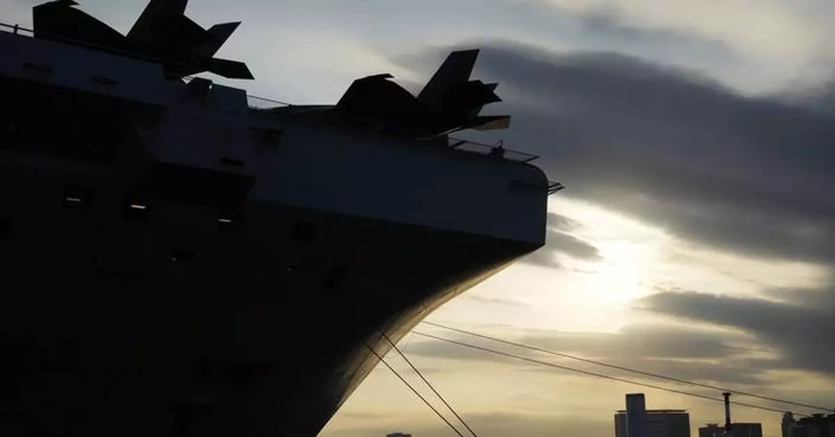 Japan says security ties with the UK at 'a new level' as aircraft carrier arrives in Tokyo