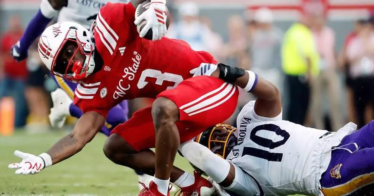 NC State's late 4th-down stop seals 24-17 win against East Carolina to open season