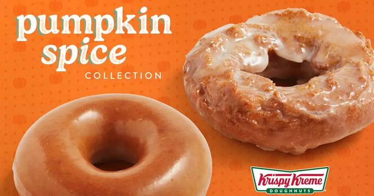 Pumpkin Spice Summer is Here! KRISPY KREME® Returns Pumpkin Spice Original Glazed Doughnut® for One Week Only, Beginning Aug. 11
