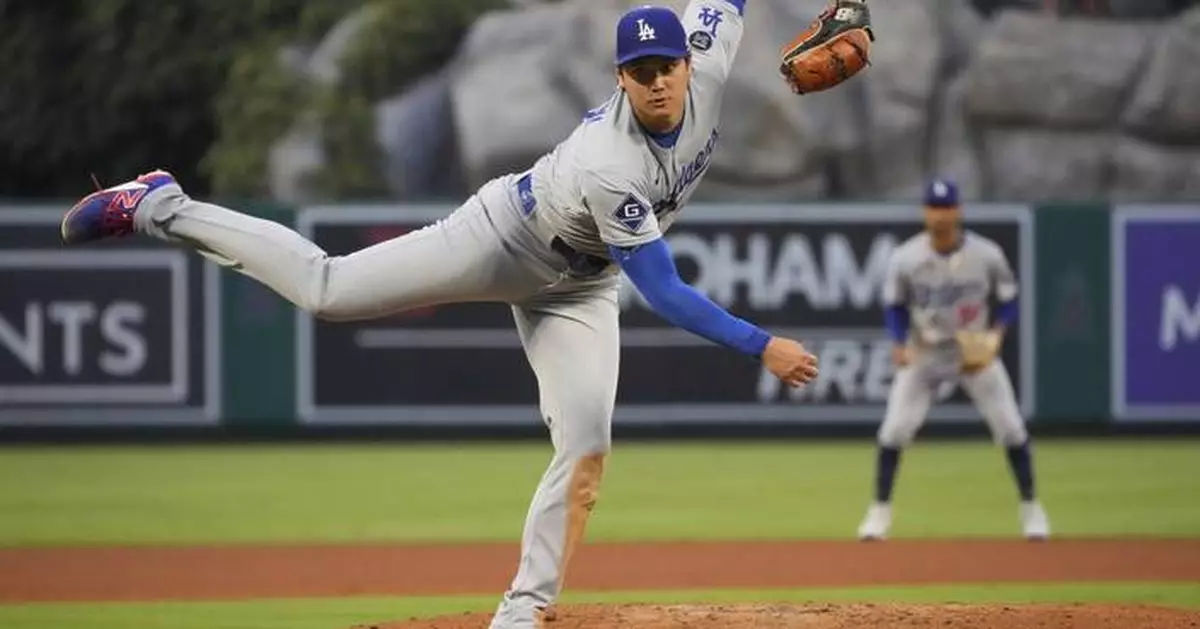 Shohei Ohtani fans Trout with 101 mph fastball and triples, but the star can't stop Dodgers' skid