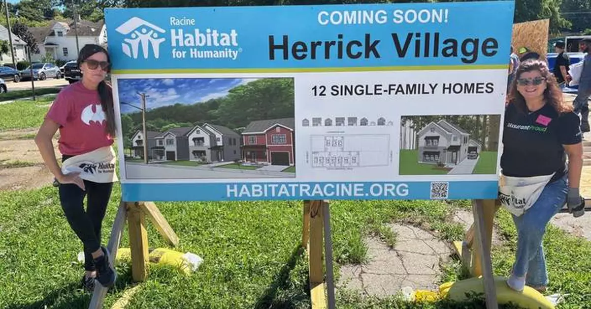 Wisconsin Families to Receive New Homes Through Assurant, CNH, and Local Habitat for Humanity Partnership