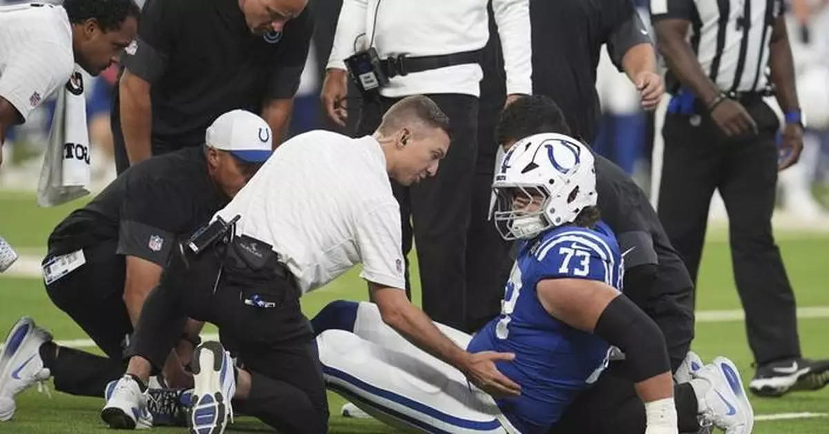 Colts lose offensive lineman Blake Freeland with fractured right leg during Packers game