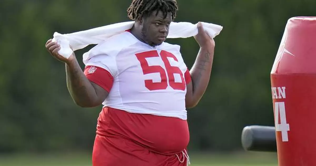 Desmond Watson, the heaviest player in NFL history, was released by Tampa Bay