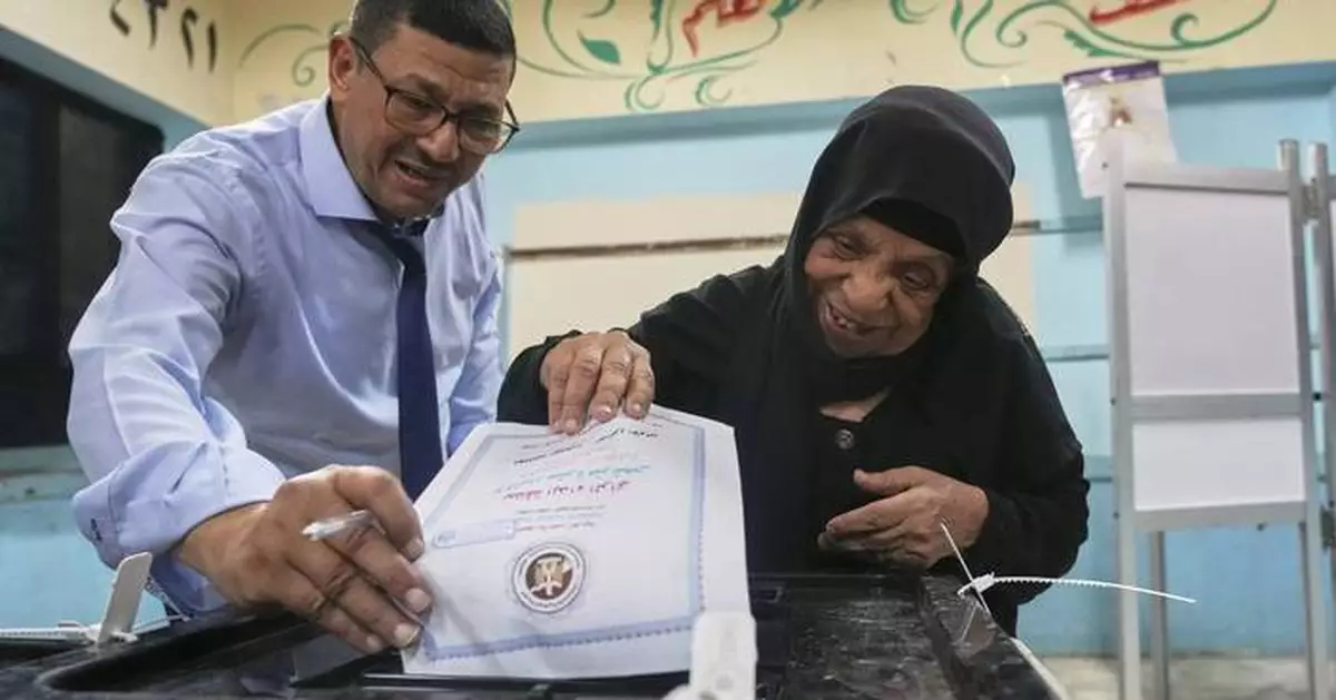 Egyptians begin voting in a Senate election with looming concerns over economy