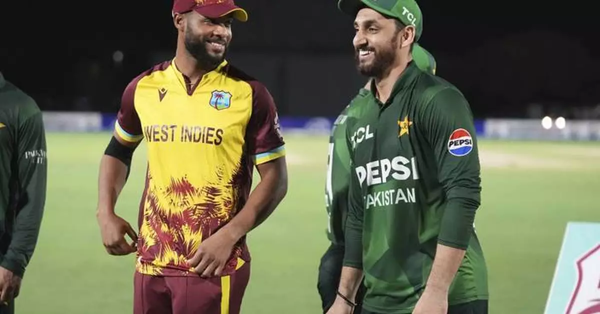 Pakistan skittled for 92 as West Indies wins third ODI by 202 runs for historic 2-1 series win