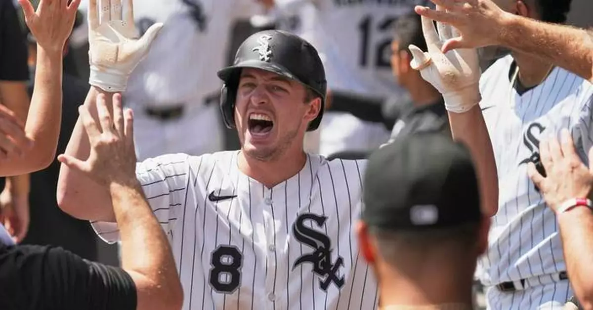 Colson Montgomery homers again as the White Sox beat the Twins 8-0
