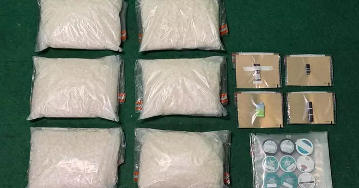 Hong Kong Customs Seizes $12 Million in Drugs and Nicotine Products at Airport, Arrests Passenger from Amsterdam.