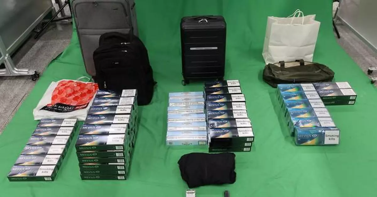 Passenger Sentenced for Smuggling 16,800 Illegal Cigarettes and Smoking Products at Hong Kong Airport