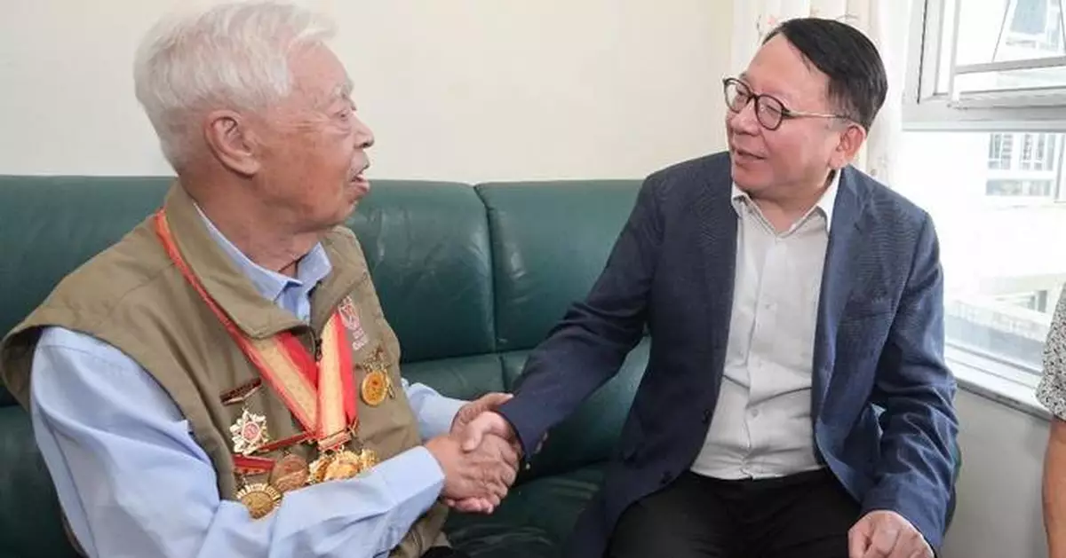 Hong Kong Commemorates 80th Anniversary of Victory in War Against Japanese Aggression with Activities Honoring Veterans.