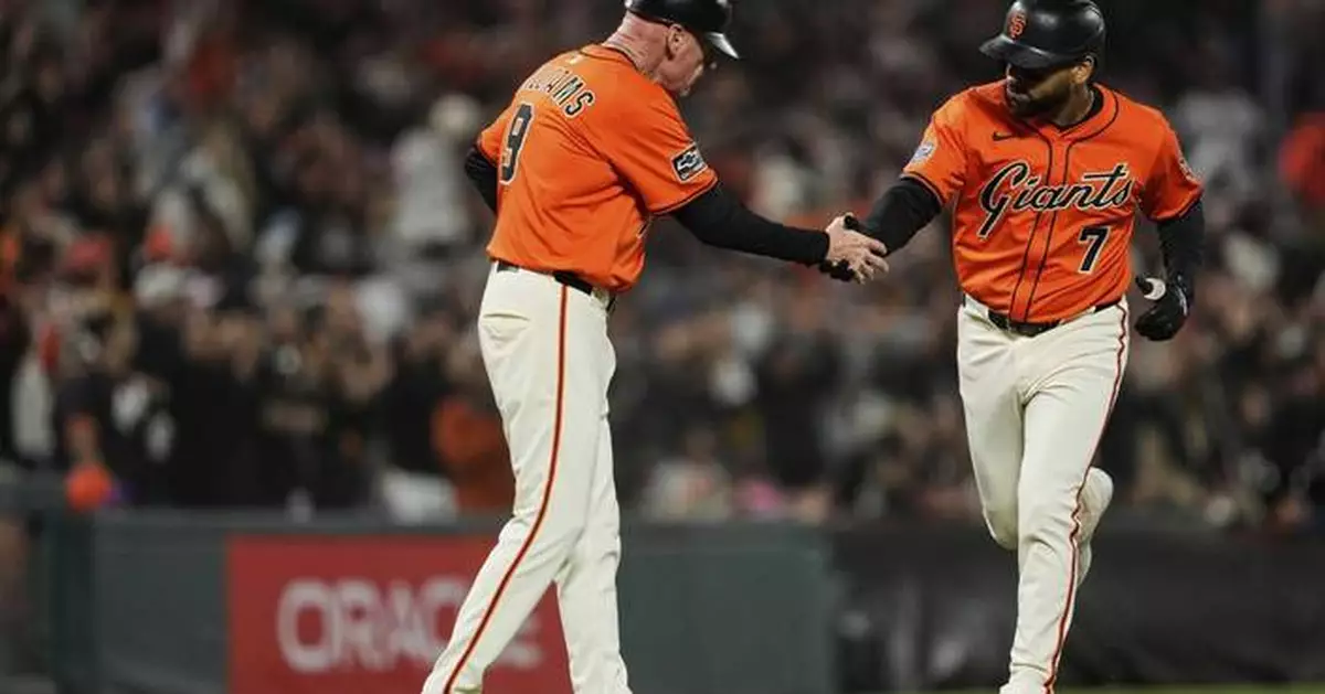 Adames, Matos each have 4 of the Giants' 18 hits in a 15-8 victory over the Orioles