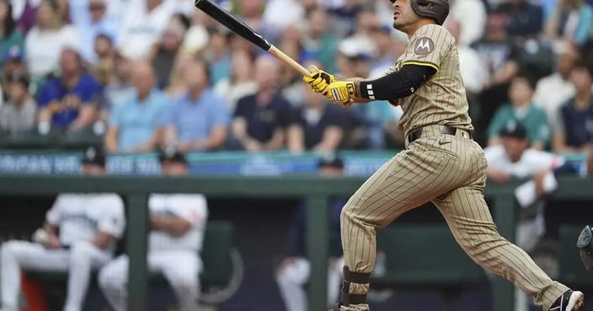 Laureano’s grand slam powers Padres past Mariners
