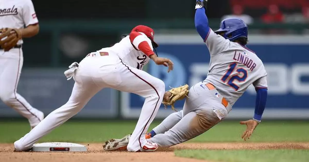 James Wood hits a 3-run homer and the Nationals beat the banged-up Mets 9-3 to win series