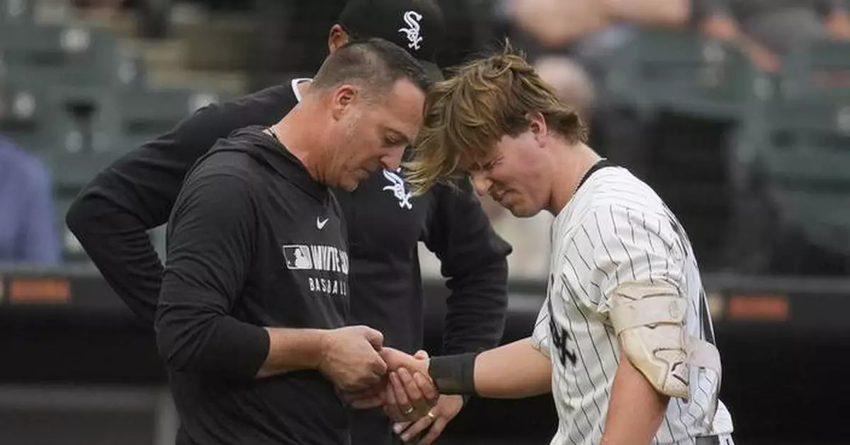 White Sox place rookie shortstop Chase Meidroth on 10-day injured list with thumb contusion