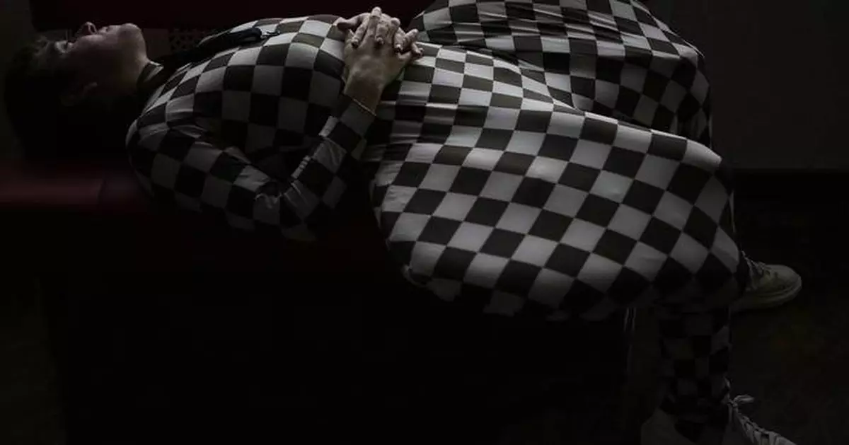 Photos from a street festival of circus performers in the Russian town of Staritsa