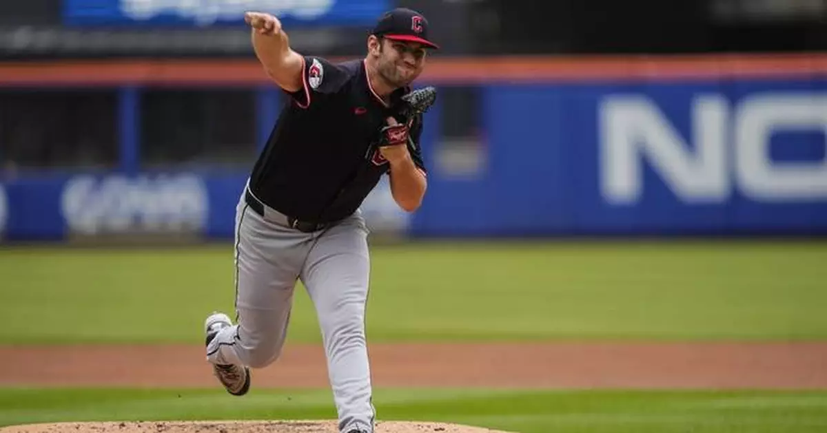 Gavin Williams overcomes frightful first, nearly pitches Guardians' first no-hitter in 44 years