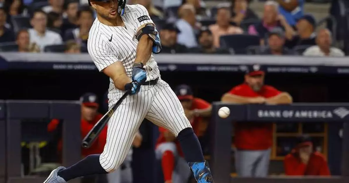 Stanton hits 451-foot homer, drives in 5 runs as Yankees beat Nationals 5-1