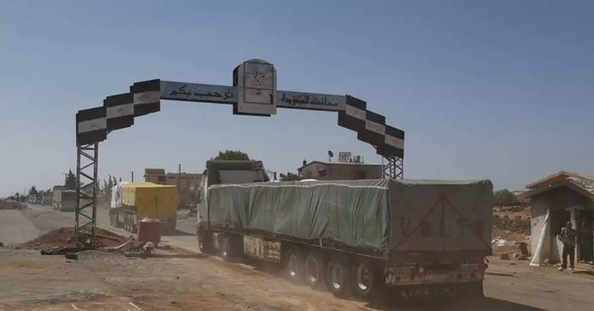Main highway from Damascus to Sweida reopens to aid convoys weeks after Syria violence