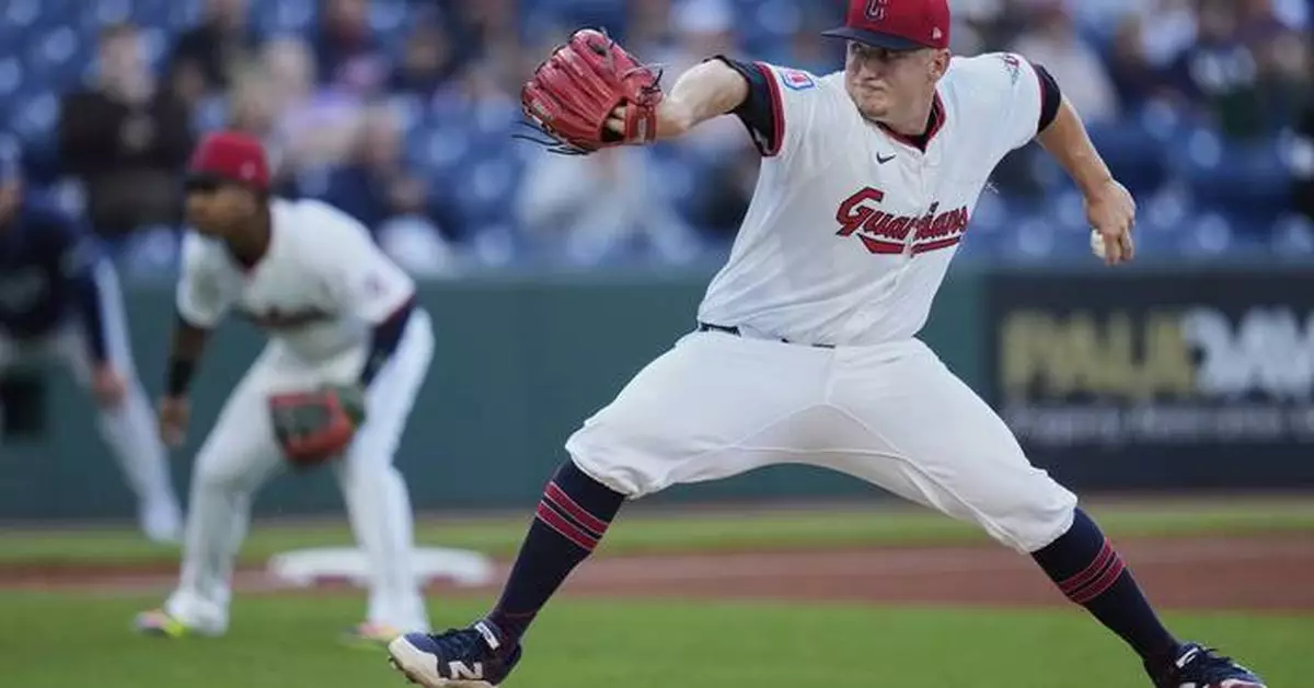 Messick pitches 7 shutout innings as Guardians beat Rays 3-0