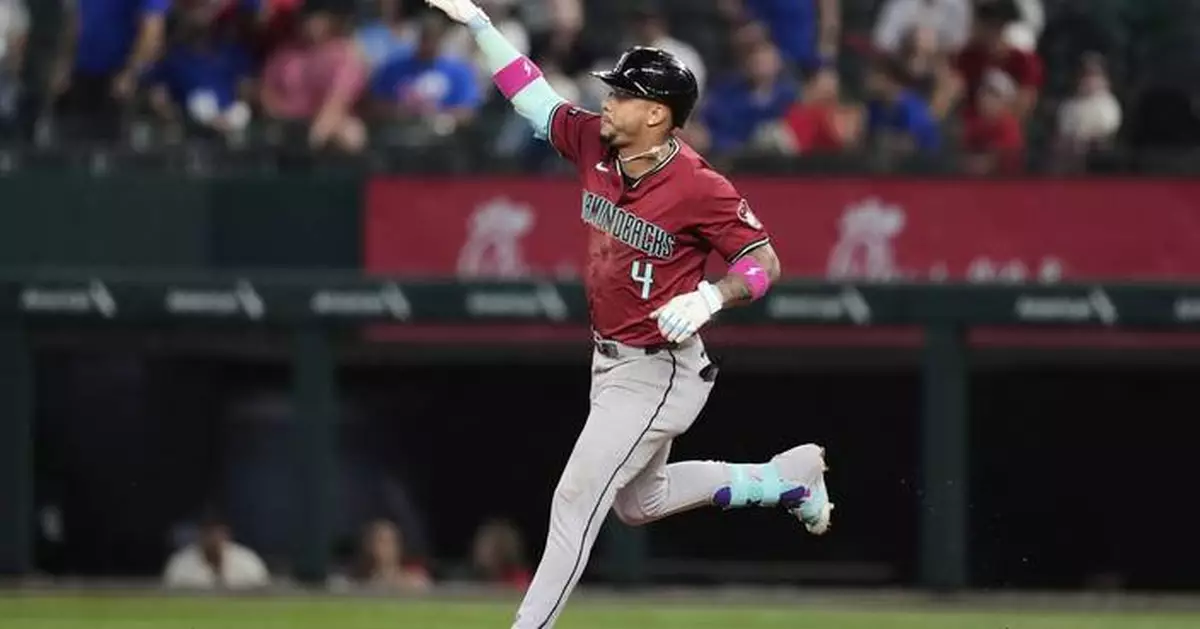 Marte hits 9th inning go-ahead HRs in back-to-back Dbacks games, from each side of plate at Texas