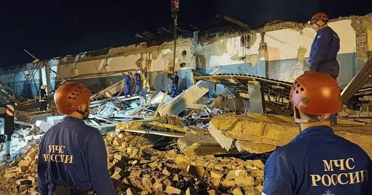 A fire at a Russian industrial plant kills 11 and injures 130