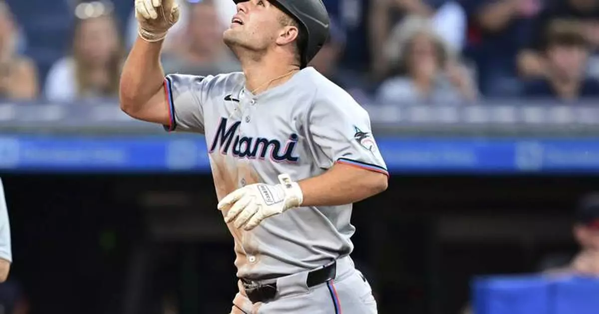 Jakob Marsee is off to an impressive start in 1st major league action with the Miami Marlins