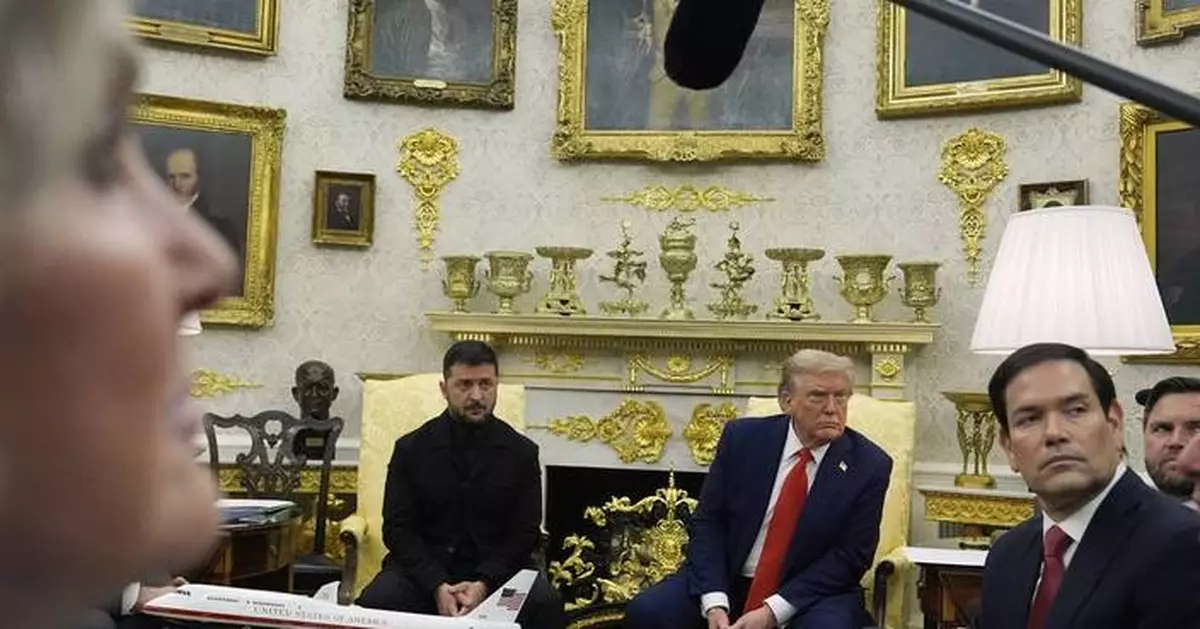 Photos: What Zelenskyy and European leaders' visit with Trump at the White House looked like