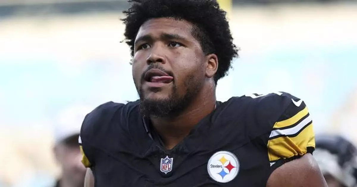 Steelers rookie first-round pick Derrick Harmon is week to week with a knee injury