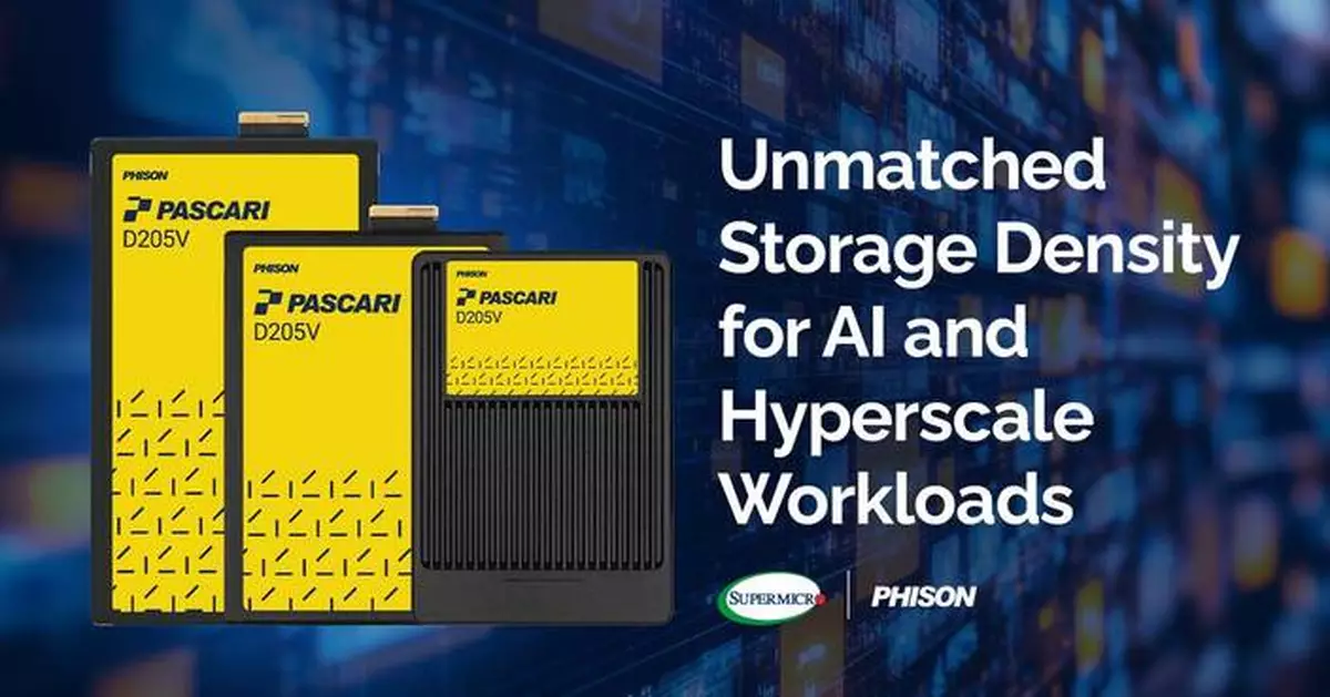 Phison and Supermicro Collaboration Delivers Unmatched Storage Density for AI and Hyperscale Workloads