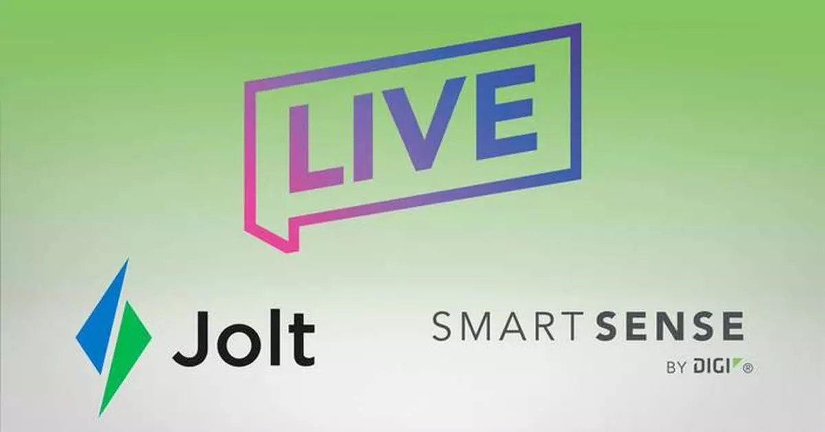 SmartSense by Digi and Jolt to Jointly Present at SmartSense LIVE User Conference