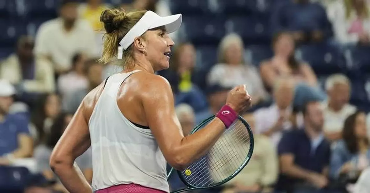 Another late start at the US Open as Sakkari and Haddad Maia take the court just before 11:30 p.m.