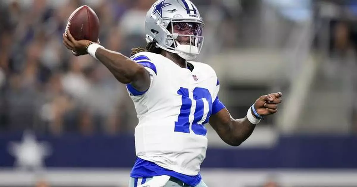 Joe Milton accounts for 2 TDs as Cowboys beat Falcons 31-13 in preseason finale