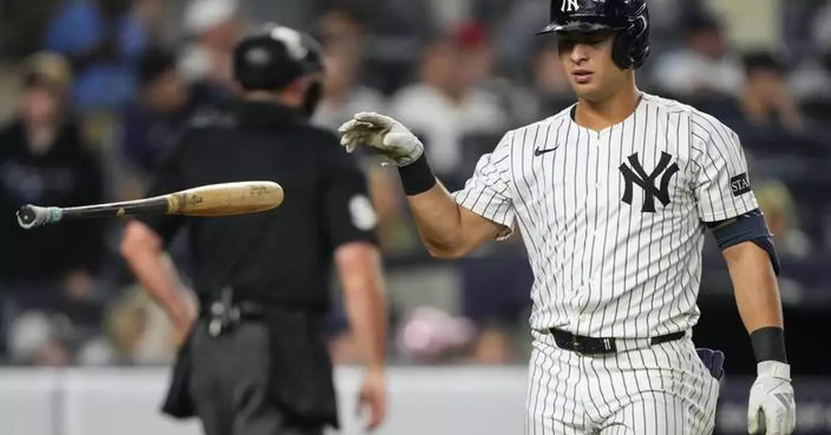 Yankees bench struggling shortstop Anthony Volpe for at least 2 games