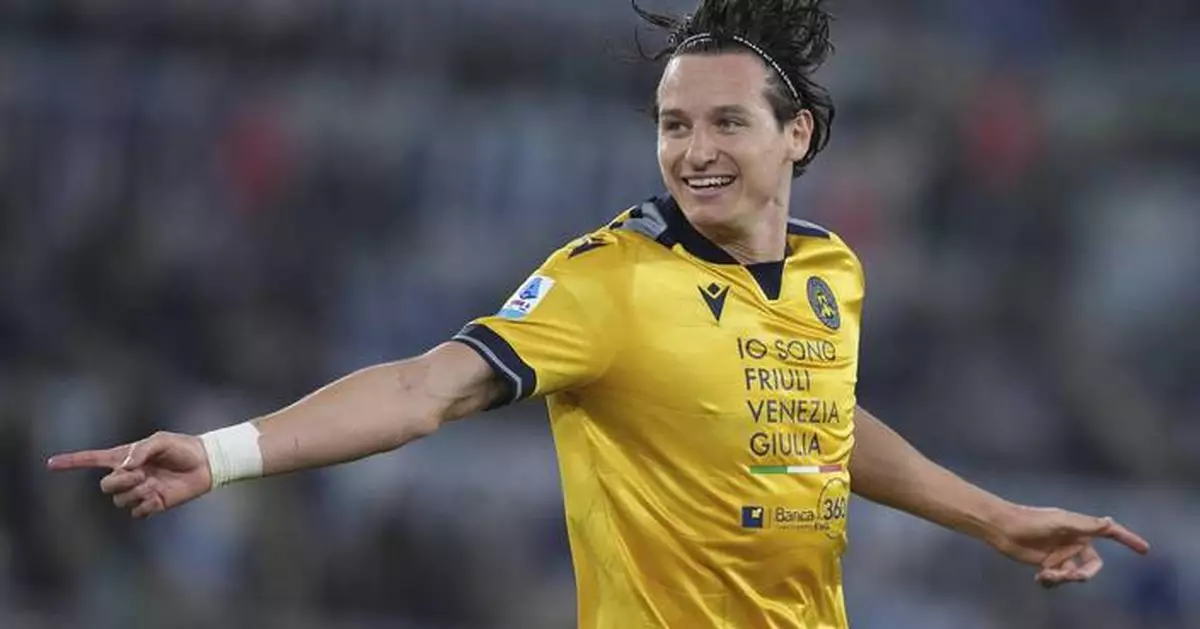 Lens signs former France winger Florian Thauvin from Italian side Udinese