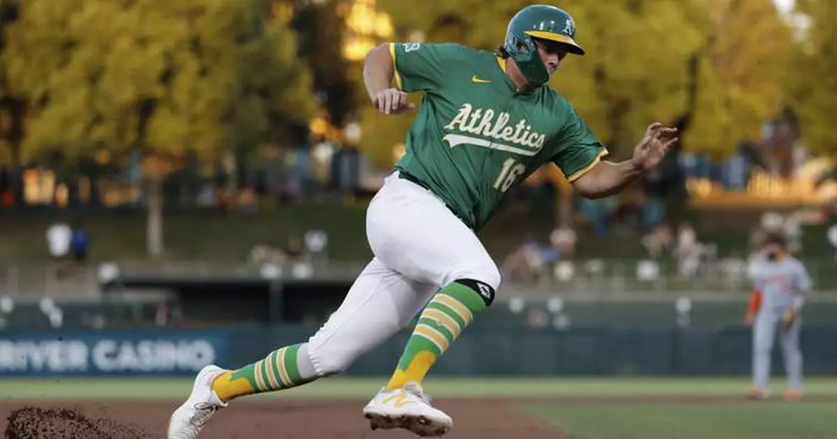 Athletics' Nick Kurtz day-to-day with right oblique soreness