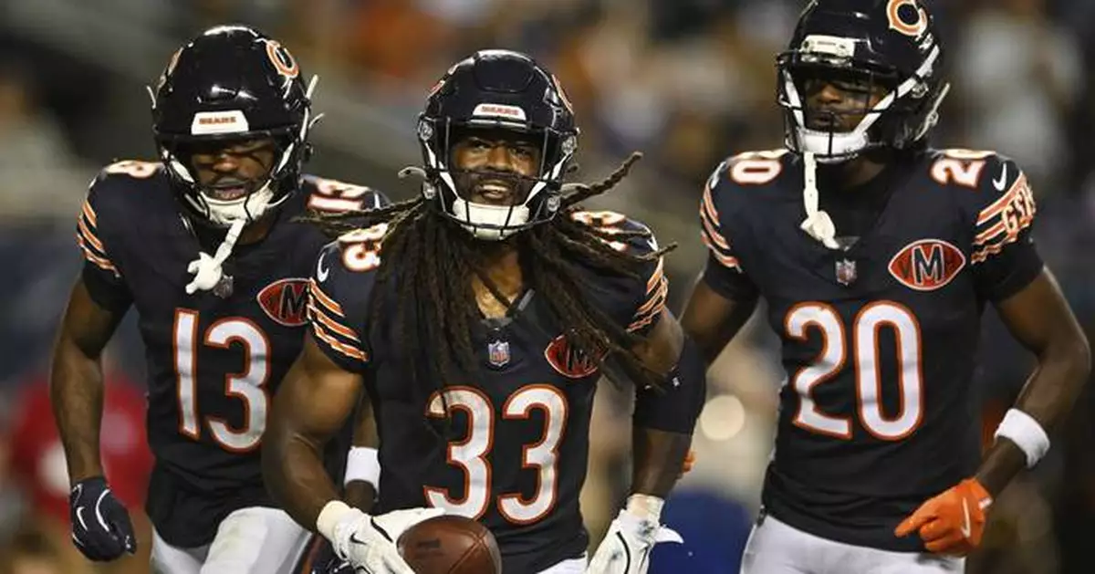 Caleb Williams leads Bears to 38-0 preseason win over Bills