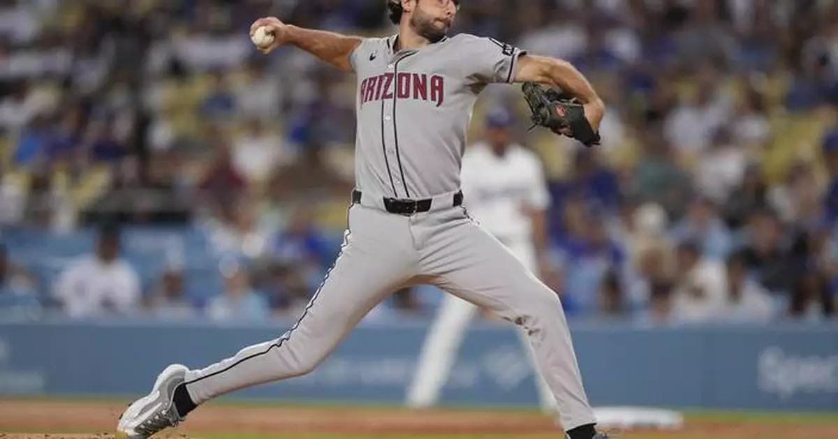 Gallen and Alexander lead Diamondbacks to 3-0 win over offense-starved Dodgers