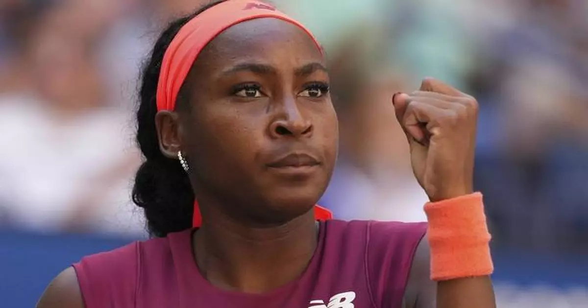 Coco Gauff plays a stress-free match at the US Open and will play Naomi Osaka next