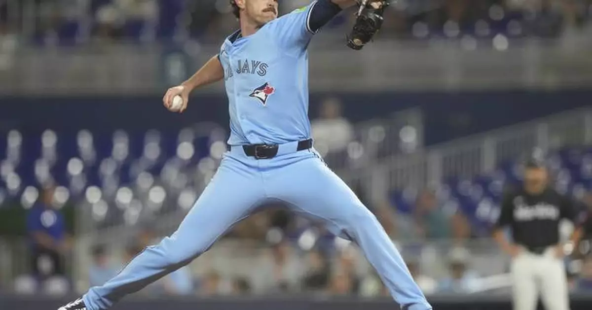 Bieber strikes out 9 over 6 innings in his return, Blue Jays beat Marlins 5-2