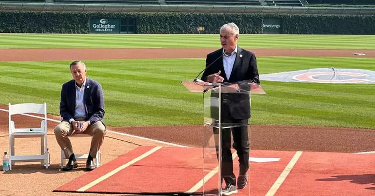 Wrigley Field chosen to host 2027 All-Star Game. Manfred downplays spat with Phillies' Harper