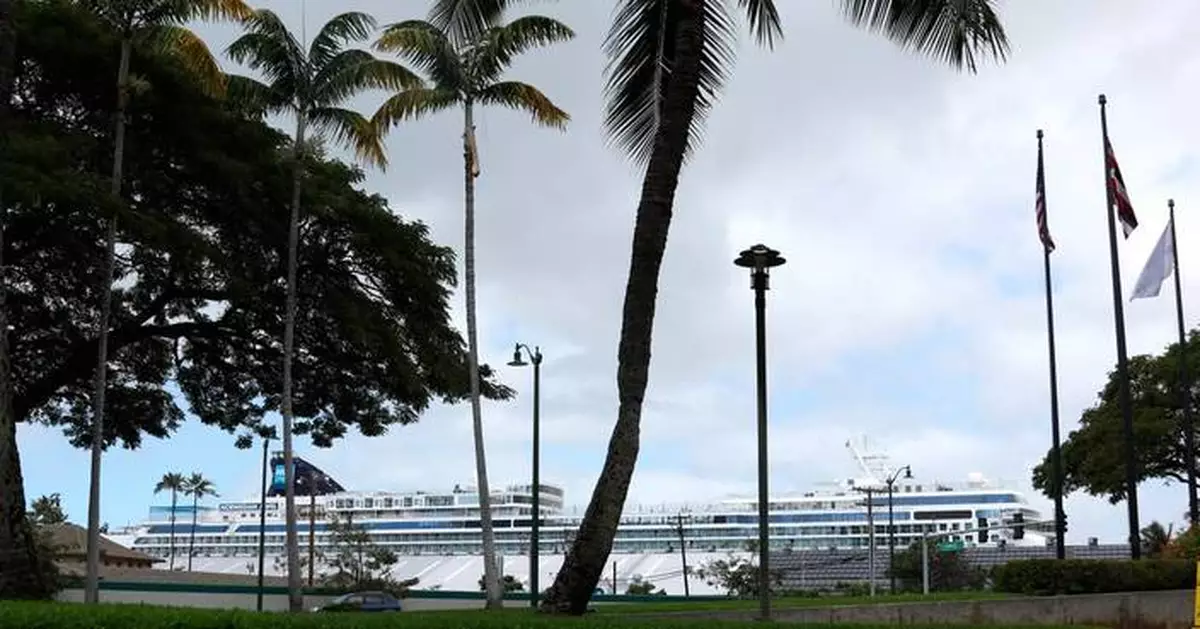 Cruise industry group sues to challenge Hawaii's tourism tax designed to deal with climate change