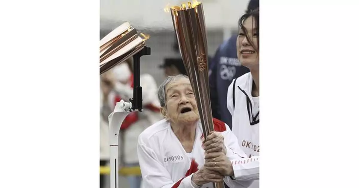 Japan's oldest person is a 114-year-old retired doctor who carried an Olympic torch in 2021