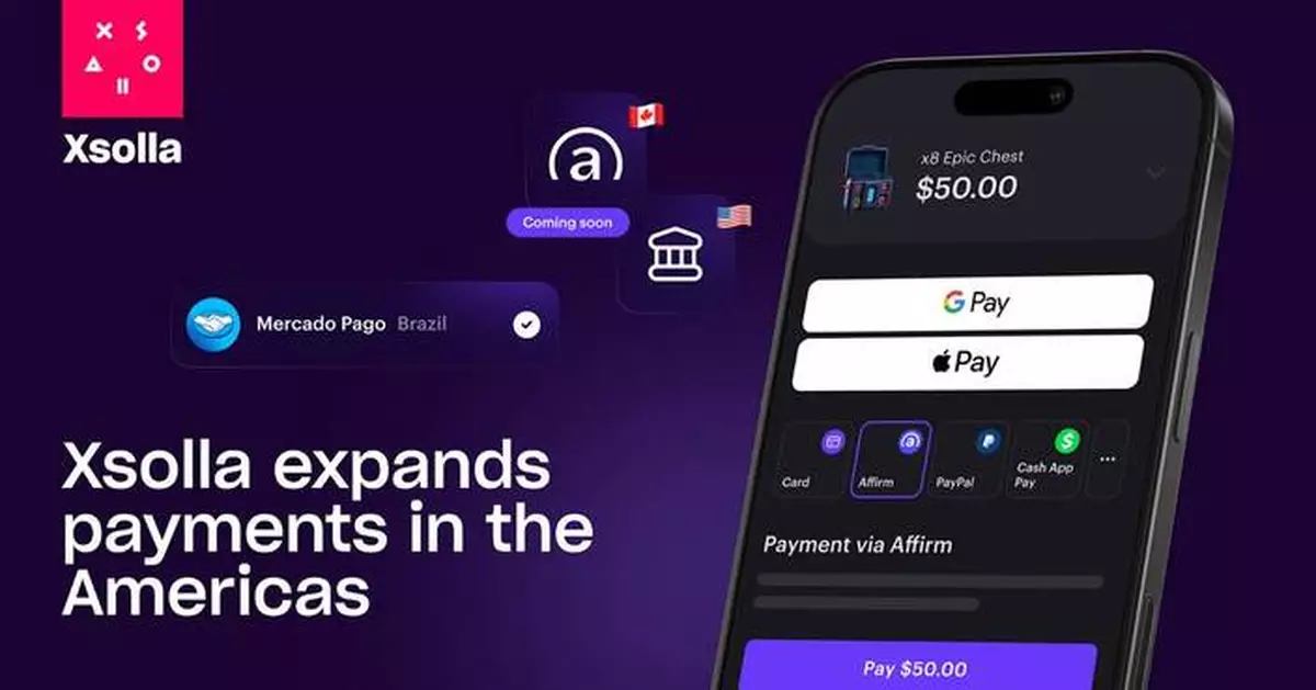 Xsolla Expands Payments in the Americas to Boost Conversions With Pay by Bank, Affirm, and Recurring Billing via Mercado Pago