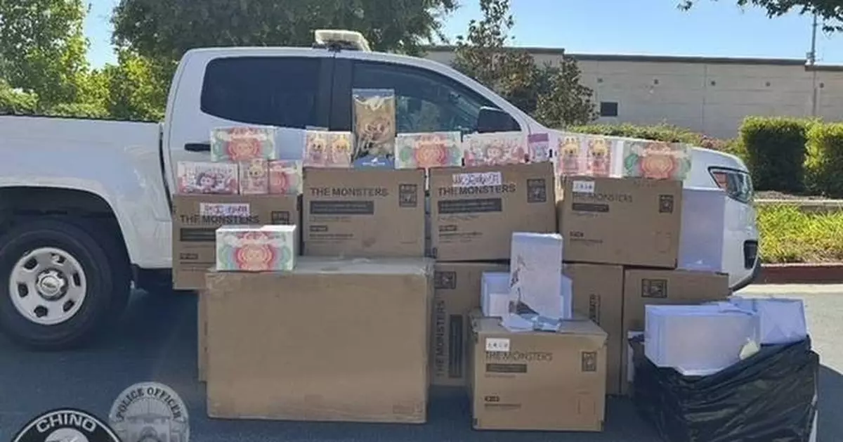 Police in Southern California find $30K worth of Labubus stolen from warehouse