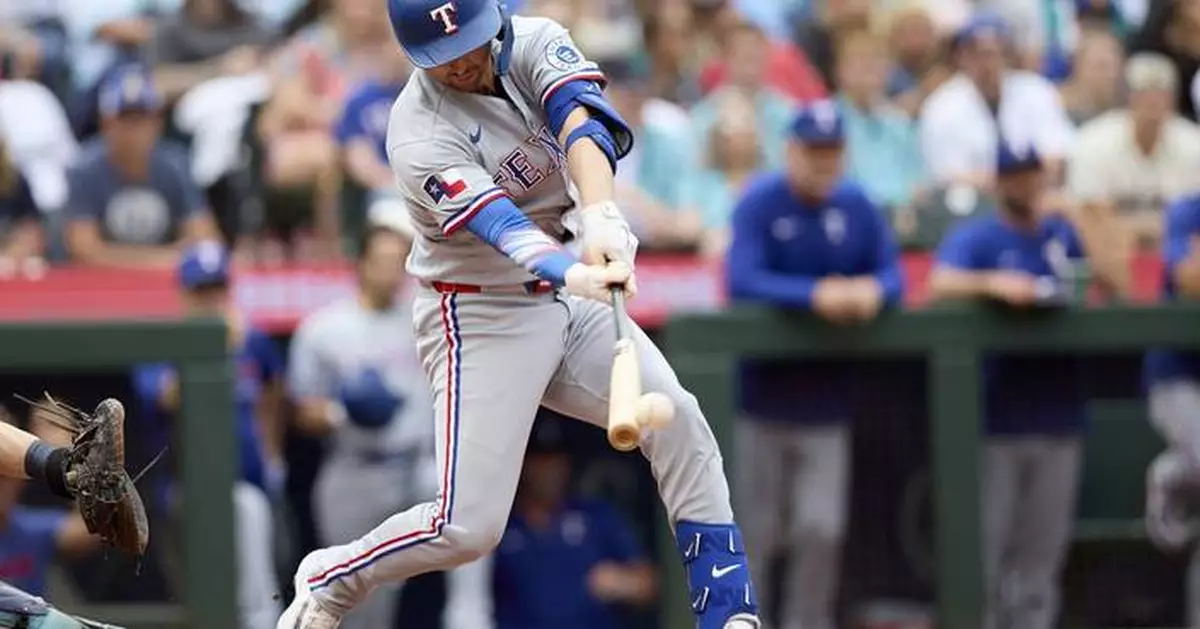 Wyatt Langford helps the Texas Rangers beat the Seattle Mariners 6-4 in 11 innings